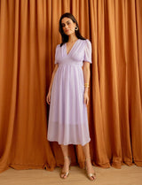 Robe lilas Lise