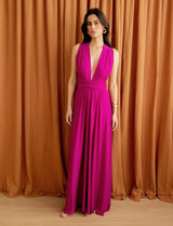 Robe magenta Annabella
