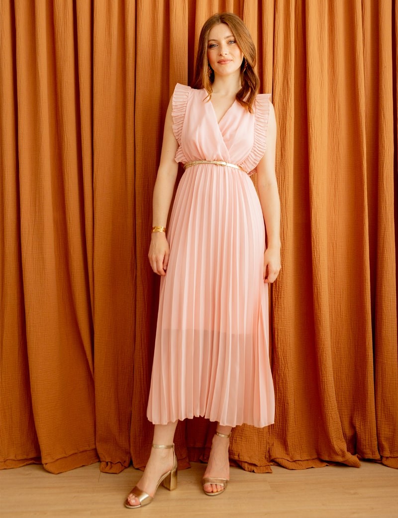 Robe rose Perla