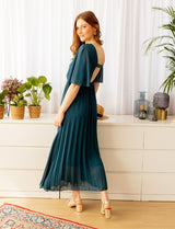 Robe bleu canard Gisella