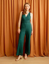 Combinaison en dentelle verte Gabriella