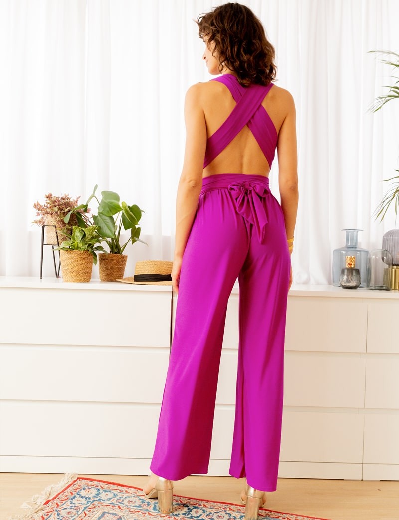 Combinaison magenta Gabriella