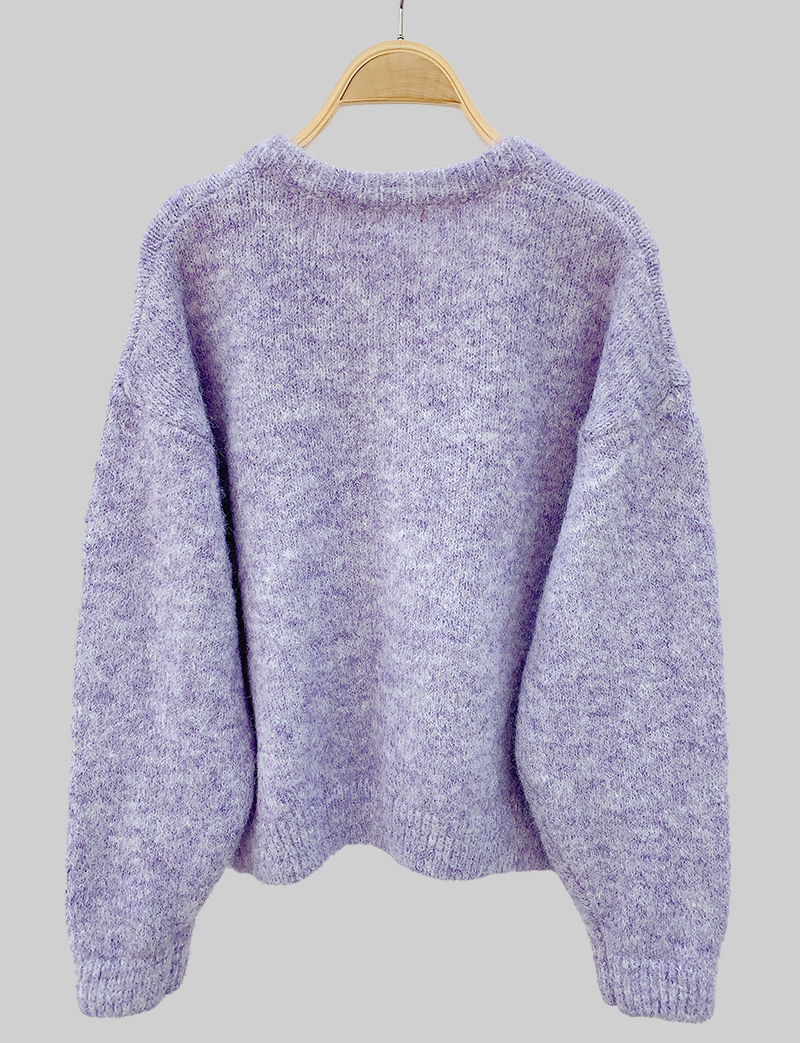 Gilet lilas Sami