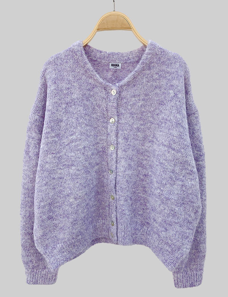 Gilet lilas Sami