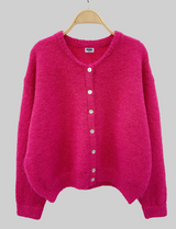 Gilet fuchsia Sami