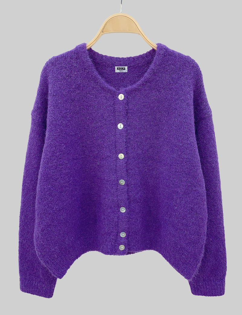 Gilet violet Sami