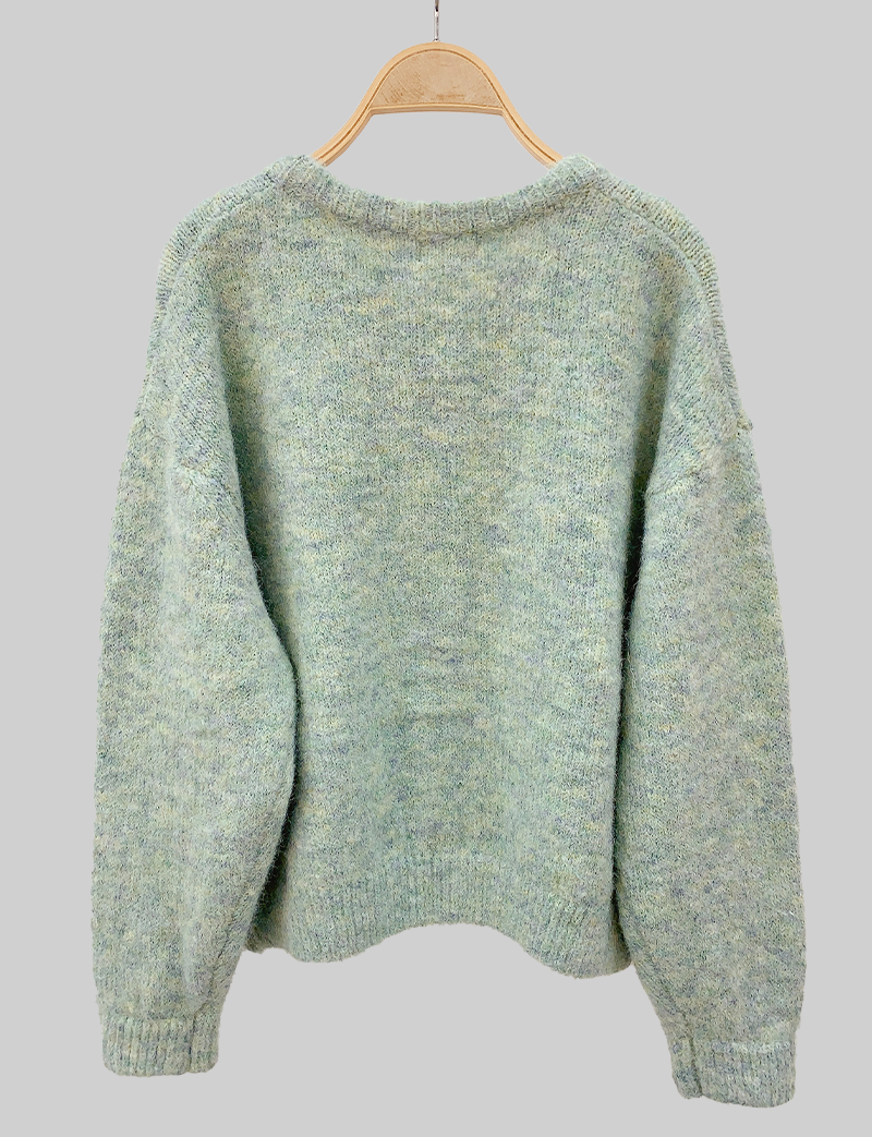 Gilet menthe Sami