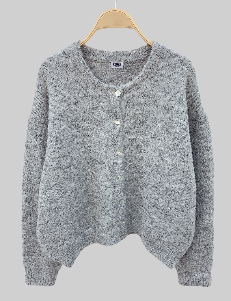 Gilet gris Sami