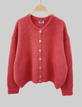 Gilet framboise Sami