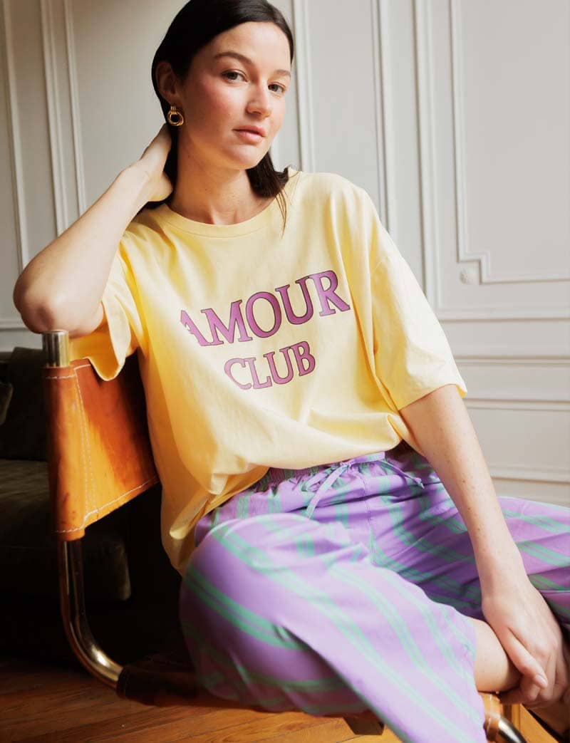 Lilac & Green Niko Pants