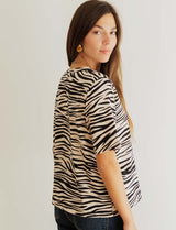 T-shirt zèbre Rafael
