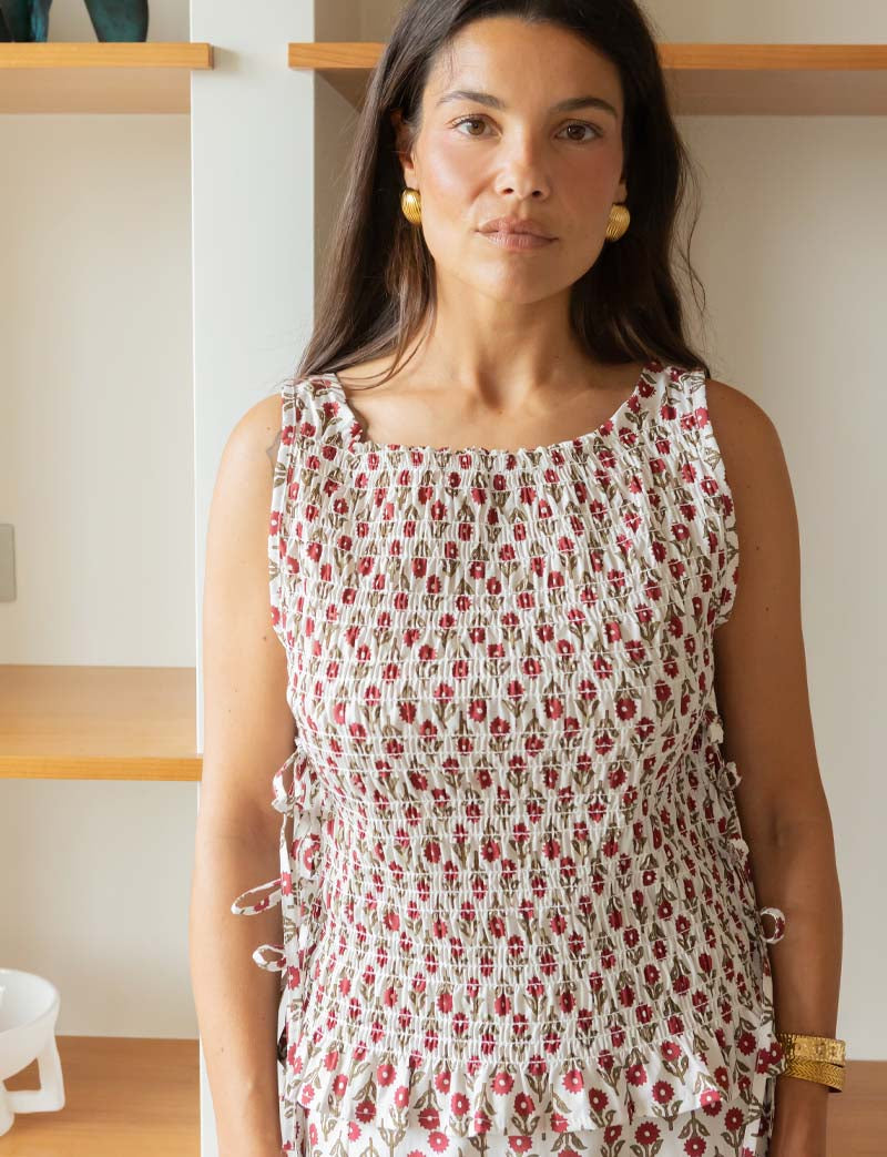 Olaya Floral Top