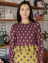 Blouse à pois Palomy