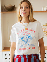 White Summer Side T-shirt