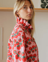 Chemise rose & Tomates Gustava