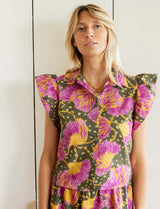 Olive blouse Ezgi