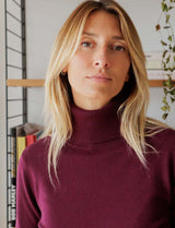 Pull bordeaux Dale