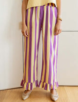 Yellow and Purple Gasty Pants
