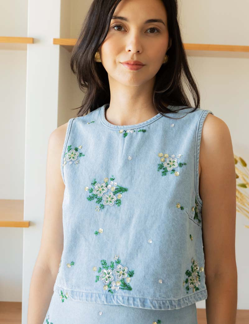 Top blue Samar