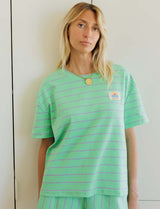 Green & Purple Beach Vibes T-shirt