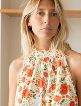 White floral Rosia dress