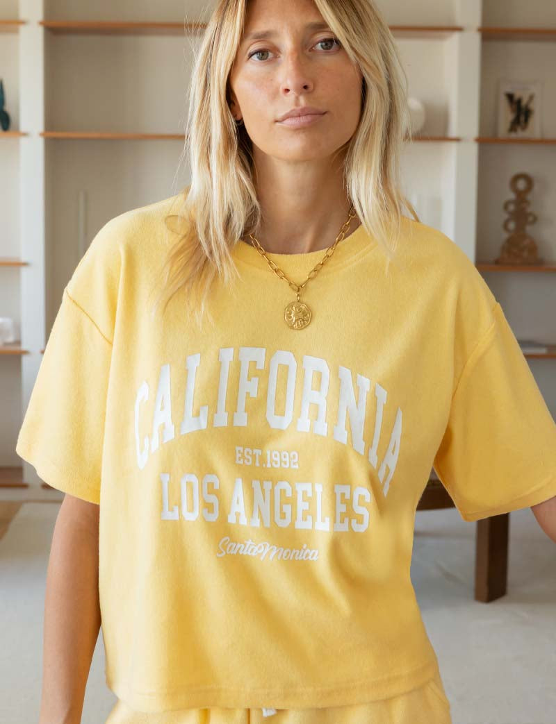 Yellow California outfit