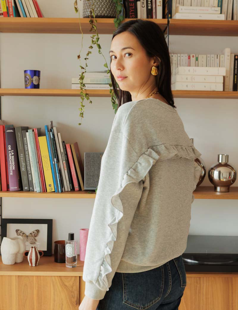 Sweat gris Honoré