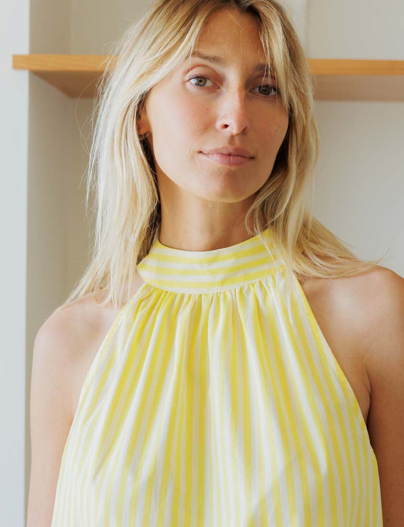 Robe jaune Josia