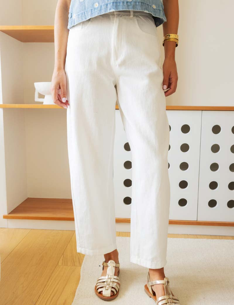 White Rami Jeans