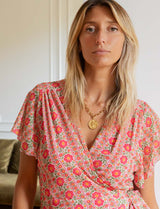 Robe liberty rouge Hasina