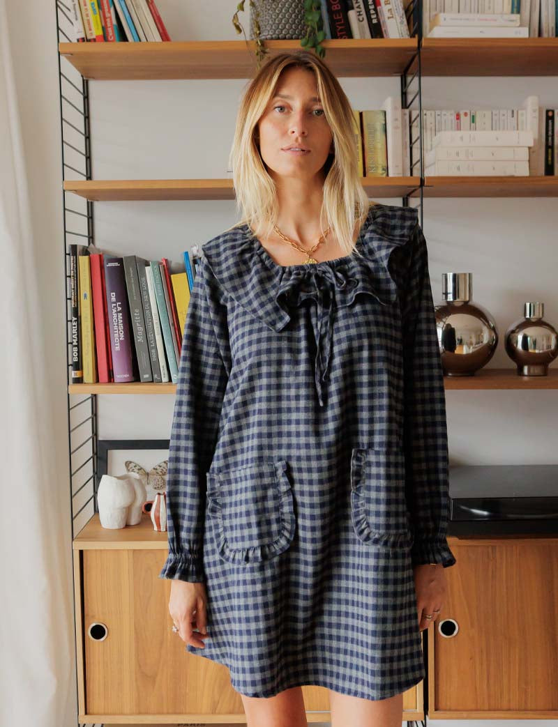 Checked dress Inea