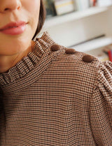 Robe pied-de-poule Elsy