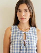 Blue Vichy Dress Raymonde