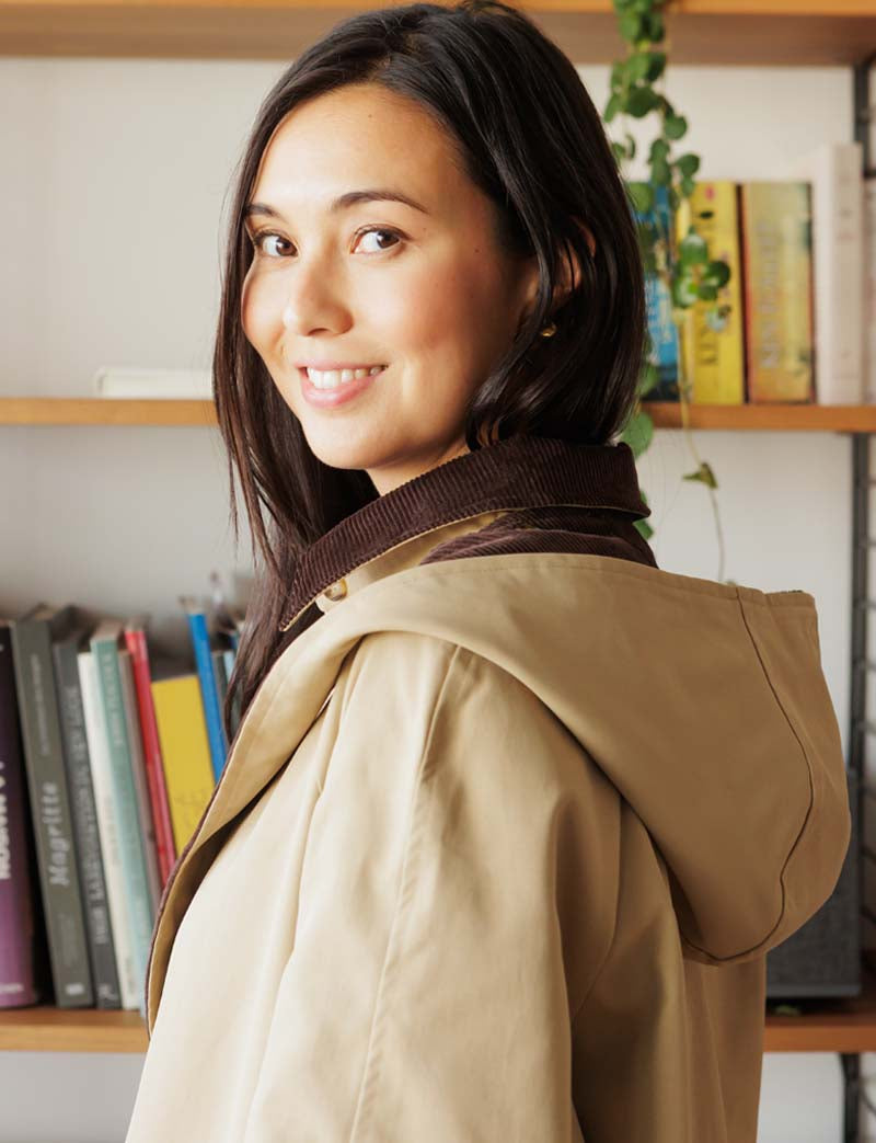 Gabardina beige Jacques