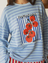 Sweat bleu Pomodoro