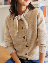 Taupe Xabi vest