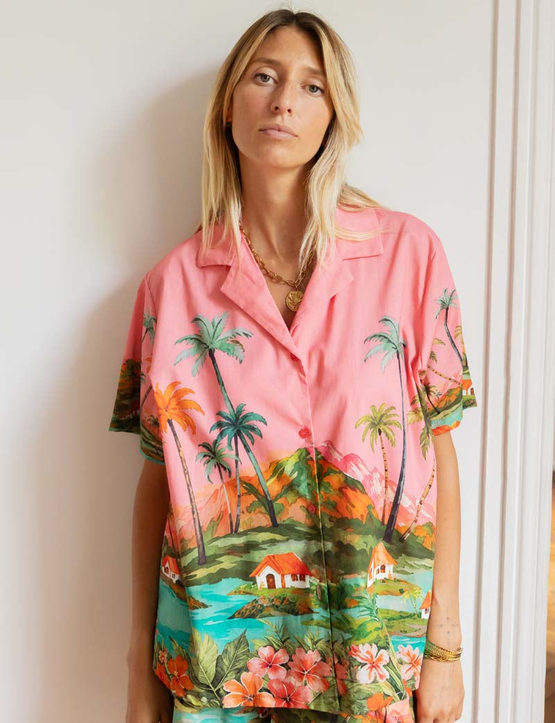Conjunto rosa Bora