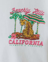 White Beverly Hills T-shirt