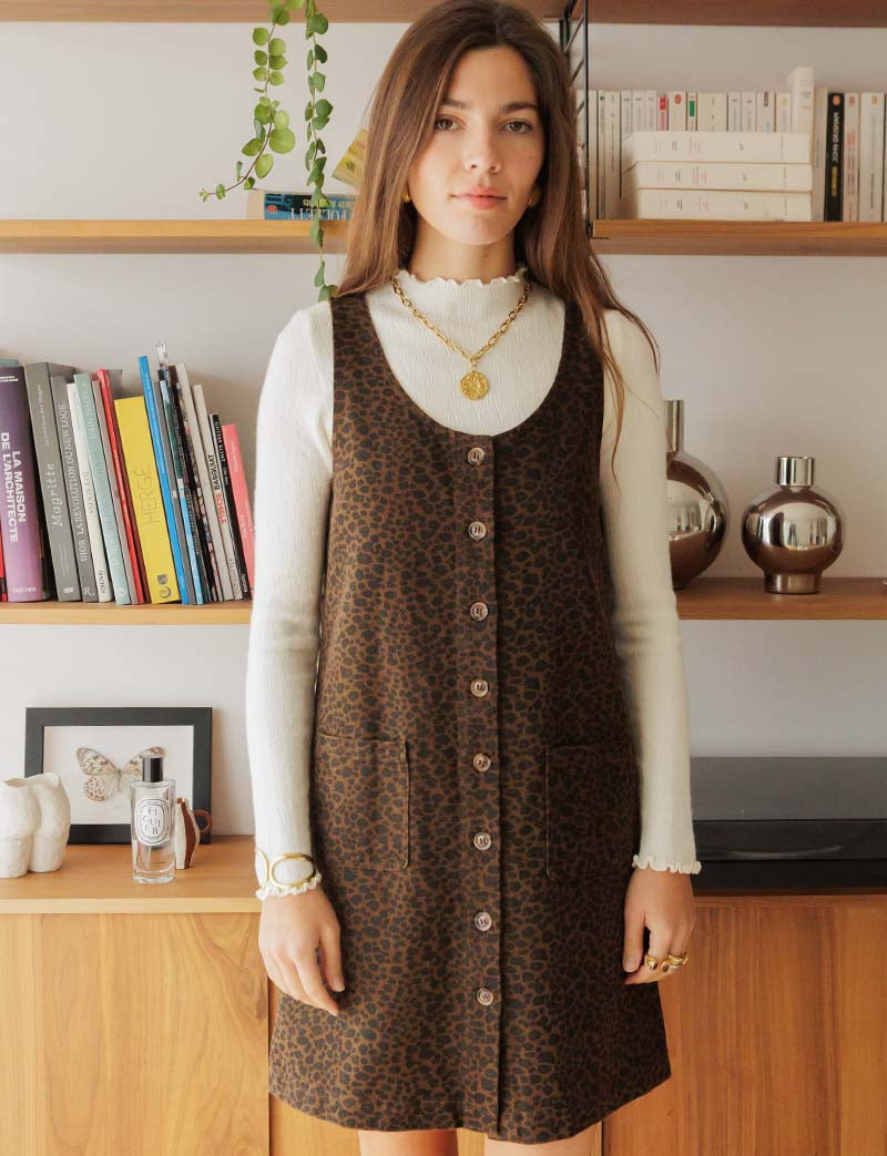 Leopard-print dress Vega