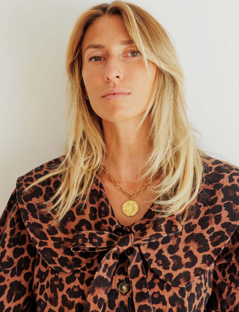 Mila leopard dress