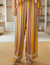 Sara multi yellow pants