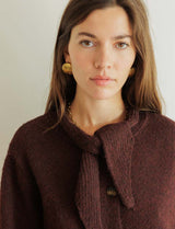 Burgundy Xabi cardigan