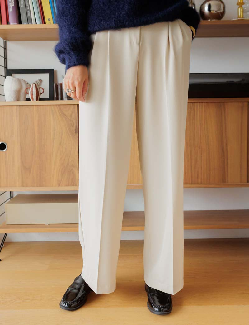 Pantalon écru Ossy