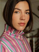 Denvy Striped Jacket