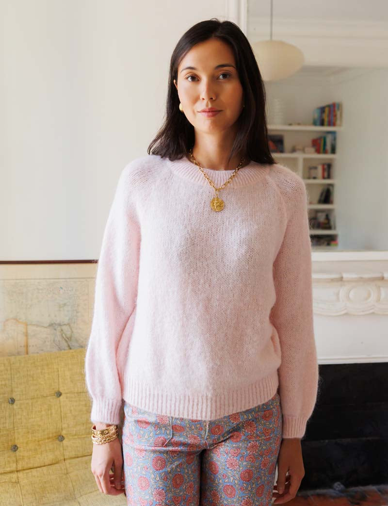 Valentin rose pullover