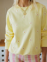 Yellow Daisy Sweatshirt