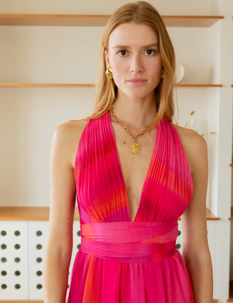 Robe fuchsia Liara