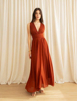 Robe terracotta Vika