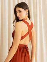 Robe terracotta Vika