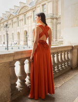 Robe terracotta Layana